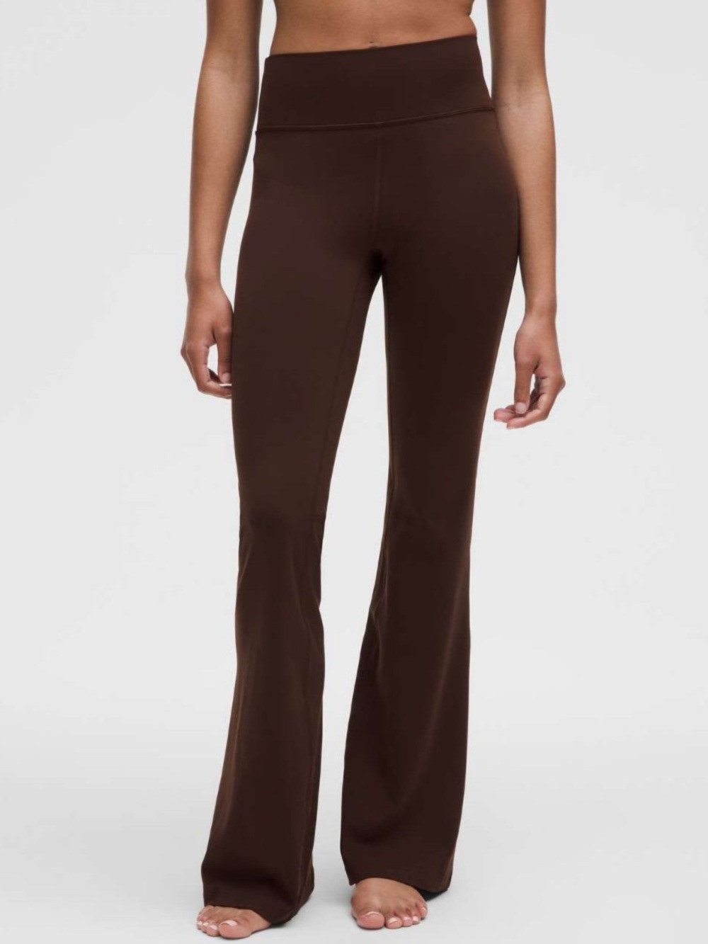 LULULEMON Groove High-Rise Flare Pant - Lava Cake Brown SHORT